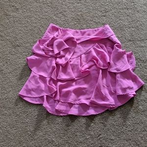 Pretty in pink skirt
